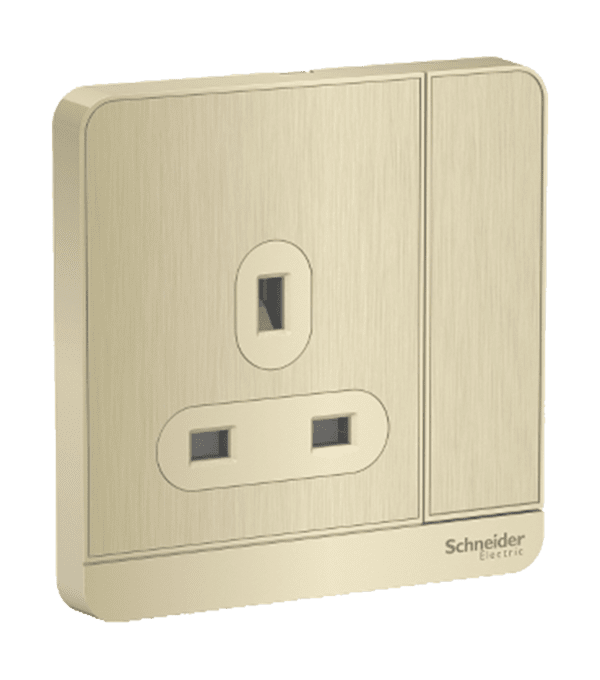SWITCHED SOCKET 3P 13 A