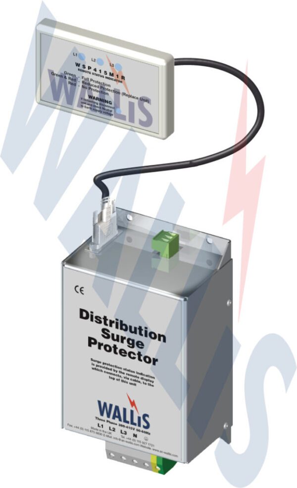 THREE PHASE MAINS TYPE 1 AND 2 AND 3 SURGE PROTECTOR
