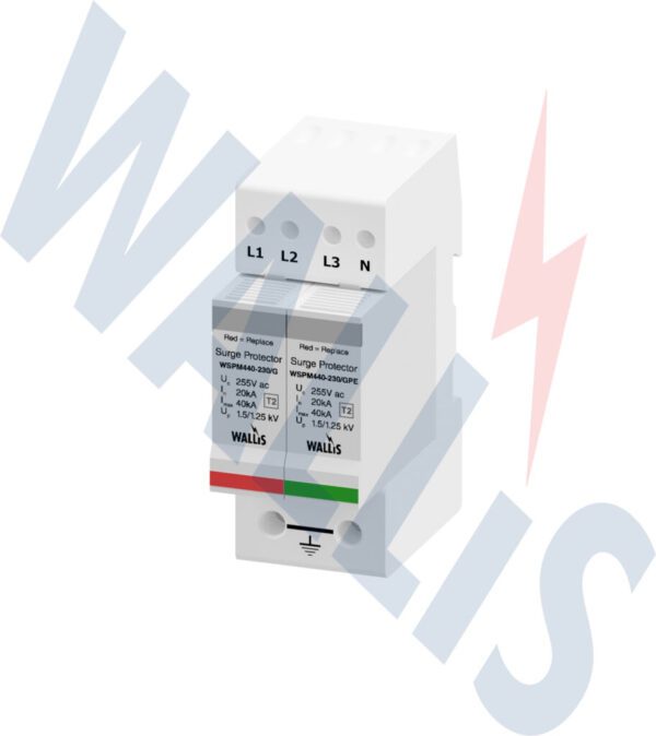 COMPACT 3-PHASE TYPE 2 SURGE PROTECTOR