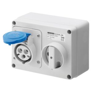 HORIZONTAL PROTECTED INTERLOCKED SOCKET/OUTLETS