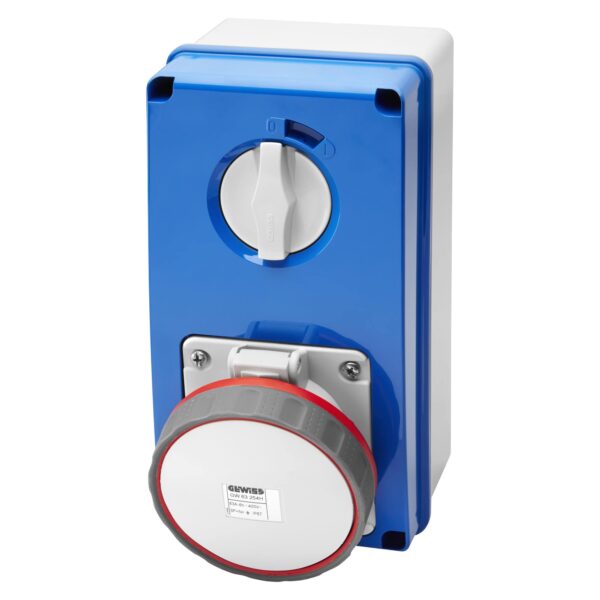 VERTICAL INTERLOCKED SOCKET/OUTLETS