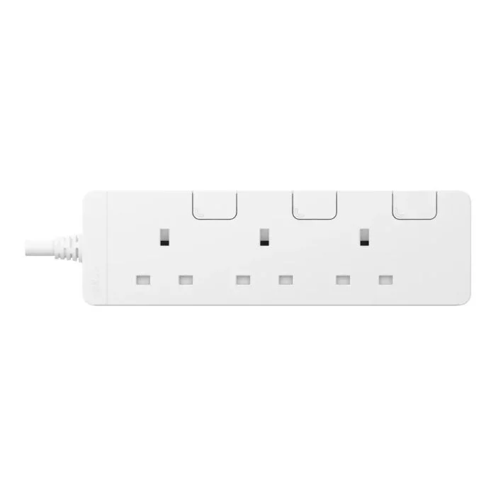 AvatarOn 3-Socket Power Strip | White Finish - Image 4
