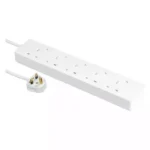 AvatarOn 5-Socket Power Strip | White Finish
