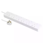 AvatarOn 6-Socket Power Strip | White Finish